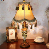 Bedroom Romantic Retro Desk Court Country Classical Study Lamp 0 - Tophatter Daily Deals