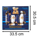 The 1% Club Christmas Crackers Pack of 6 with Quiz Questions & Challenges Christmas Cracker - Tophatter Daily Deals