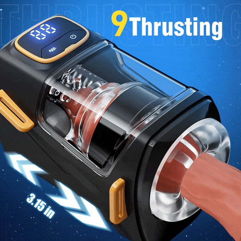 ThrustMate Pro Acmejoy - Wearable Male Masturbation Cup Thrusting 300 Thrusts/Min Stroker Masturbation Cup - Tophatter Daily Deals
