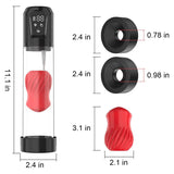 Alexander- 7 Vibrating & 5 Sucking Penis Pump Vacuum Suction Male Penis Extender Penis Pumps - Tophatter Daily Deals