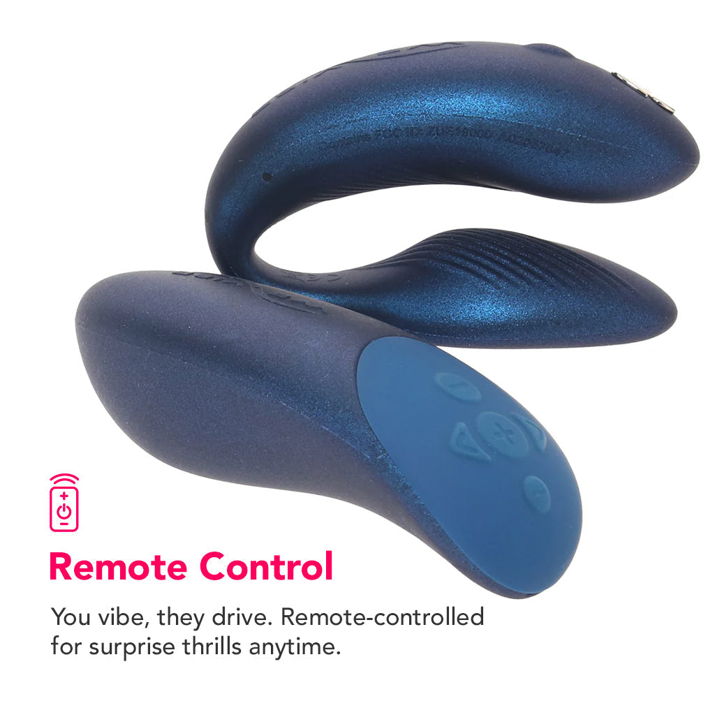 We-Vibe Chorus Couples Vibrator in Cosmic Blue - Tophatter's Adult Products Vibrators > Wearable & Panty Vibrators - Tophatter Daily Deals