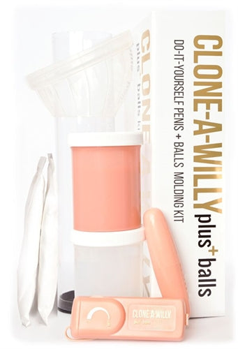 Clone-A-Willy Plus With Balls (Light Tone) > Dildos > Mould Your Own Kits - Tophatter Daily Deals