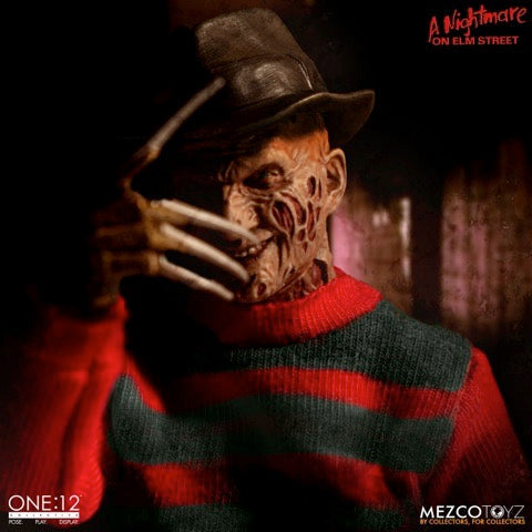 A Nightmare on Elm Street – Freddy Krueger One:12 Collective Action Figure Action Figure - Tophatter Daily Deals