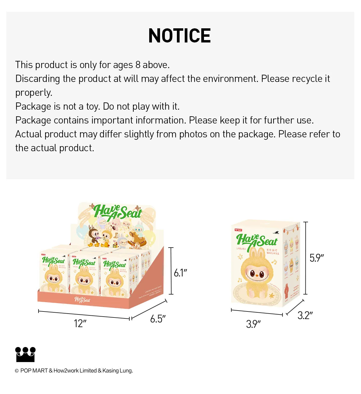 Genuine Pop Mart Labubu The Monsters 'Have a Seat' Series Plush Mythical - Tophatter Daily Deals