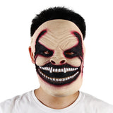 Half Face Bleeding Latex Mask Headgear Halloween 2025 3D Changing Face Moving Picture Frame - Tophatter Daily Deals