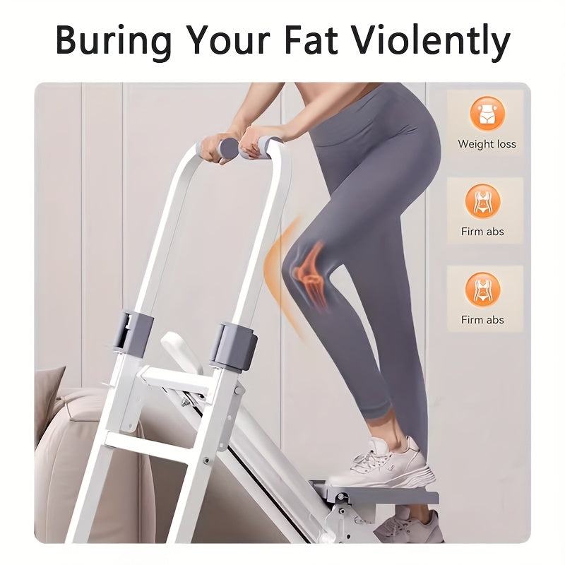 Foldable Stair Climber Home Fitness Machine Sports & Fitness > Exercise, Gym & Fitness > Gym Equipment & Accessories - Tophatter Daily Deals