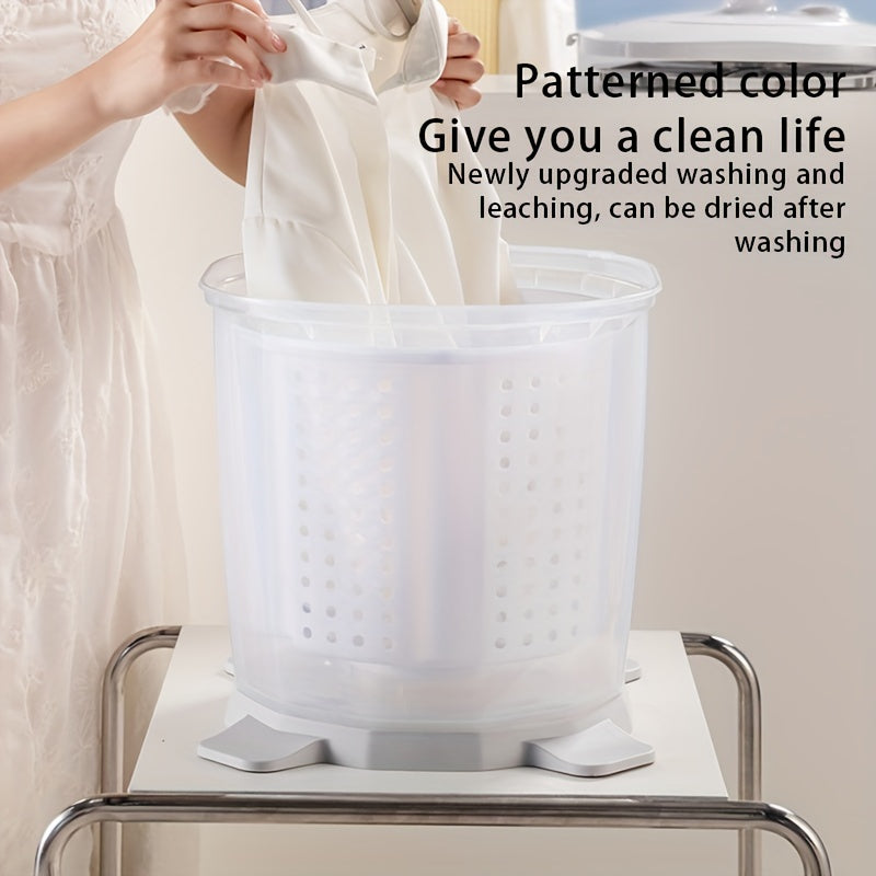 Manual Laundry Machine with Pedal Base Home & Garden > Laundry & Cleaning > Laundry Baskets - Tophatter Daily Deals