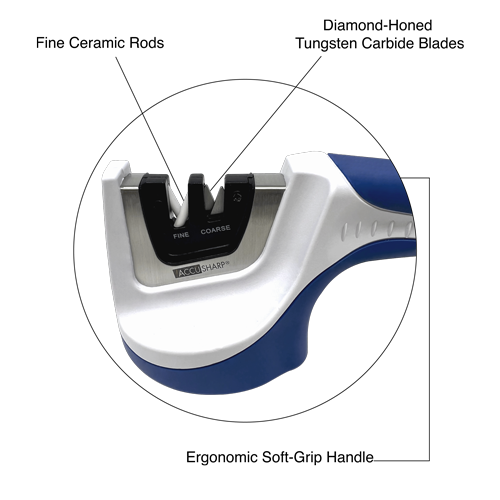 ACCUSHARP PULL THROUGH - KNIFE SHARPENER - Tophatter's Army Deals KNIVES - Tophatter Daily Deals
