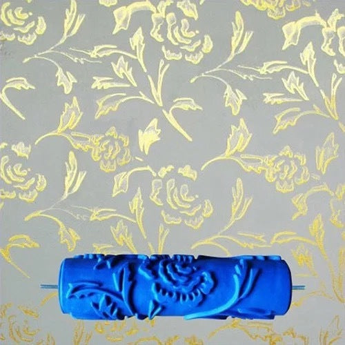 7 Inch Liquid Wallpaper Roller Brush Paint Printing Tool 0 - Tophatter Daily Deals