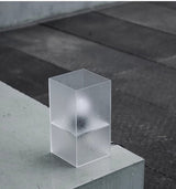 Frosted Acrylic Designer Lamp 0 - Tophatter Daily Deals
