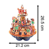 3D Elf Workshop Christmas Advent Calendar | Pop-Up Pirouette Countdown Calendar Advent Calendar - Tophatter Daily Deals
