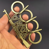 AK47 Brass Knuckle Design Brone with bullets - Tophatter Daily Deals