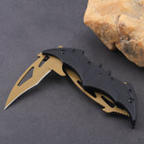 Batman Knife Twin 2 Blade Folding Knife - Tophatter Daily Deals