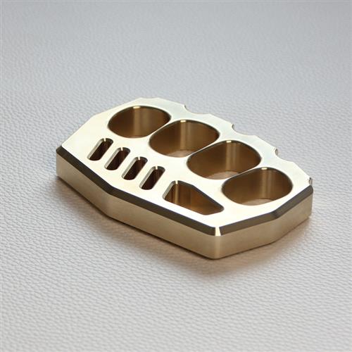 Brass Knuckle Pea Ring EDC Self Defense Tool - Tophatter Daily Deals