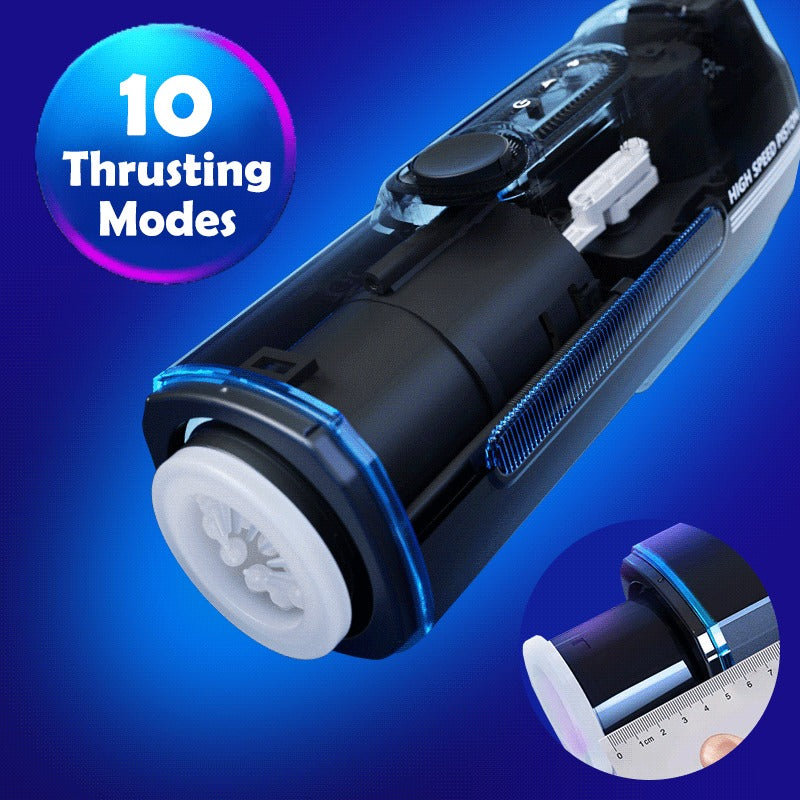Acmejoy - Leten X9 IV Upgraded Piston Thrust Combination Heated Male Stroker with free Lubricant Masturbation Cup - Tophatter Daily Deals