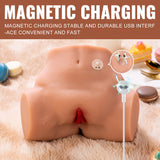 Tracy - 6.38lbs Vibrating Ass Realistic Butt Coffee Color Masturbators - Tophatter Daily Deals