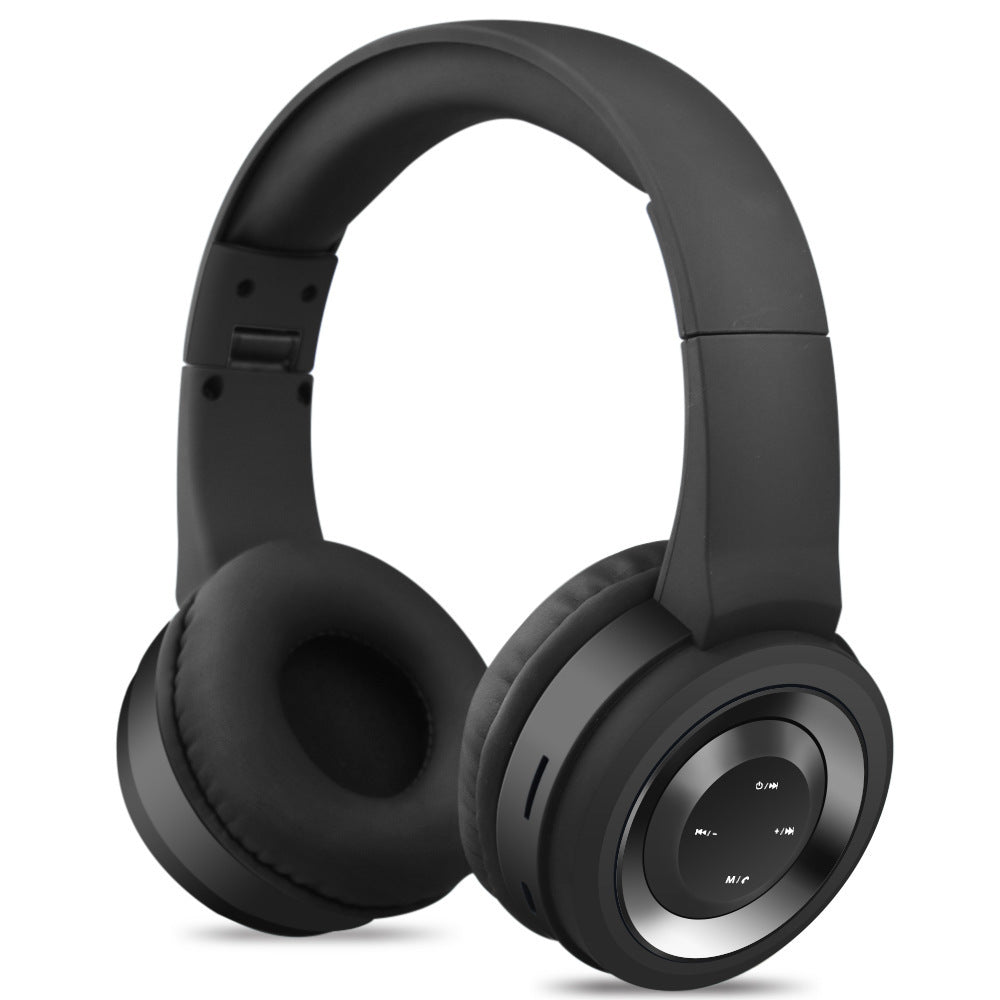 Bluetooth Headset Sports Built-in TF Card Bilateral Stereo Black 0 - Tophatter Daily Deals