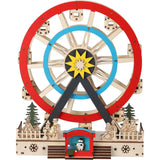 Christmas LED Ferris Wheel Ornament | Light-up Big Wheel Spinning Decoration LED Light - Tophatter Daily Deals