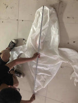 Inflatable Ghost 1.4m Polyester Yard Halloween Decor 3D Changing Face Moving Picture Frame - Tophatter Daily Deals