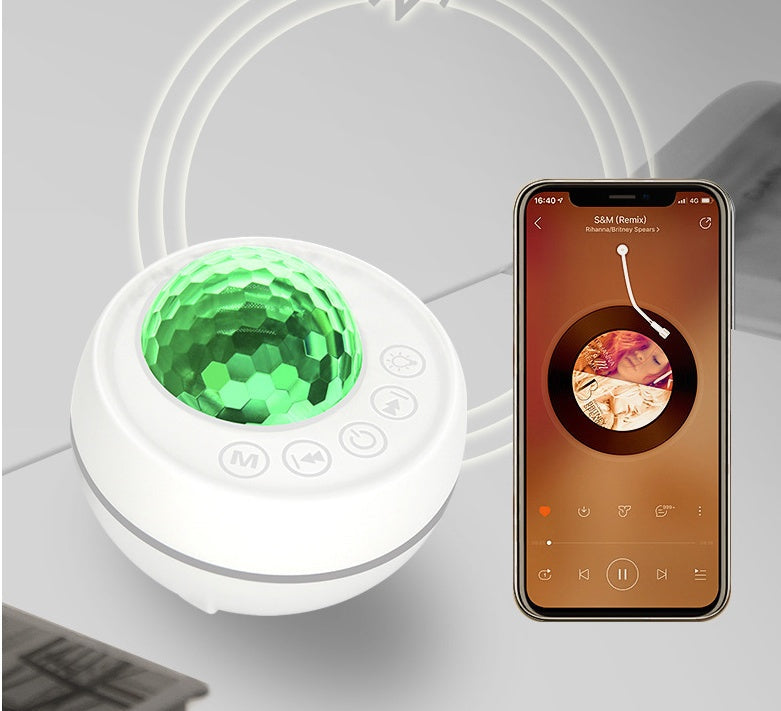Bathroom Magic Sound Light Swimming Pool Outdoor Small Magic Ball Atmosphere Light Bluetooth Waterproof Speaker Music Voice Control Stage Small Audio 0 - Tophatter Daily Deals