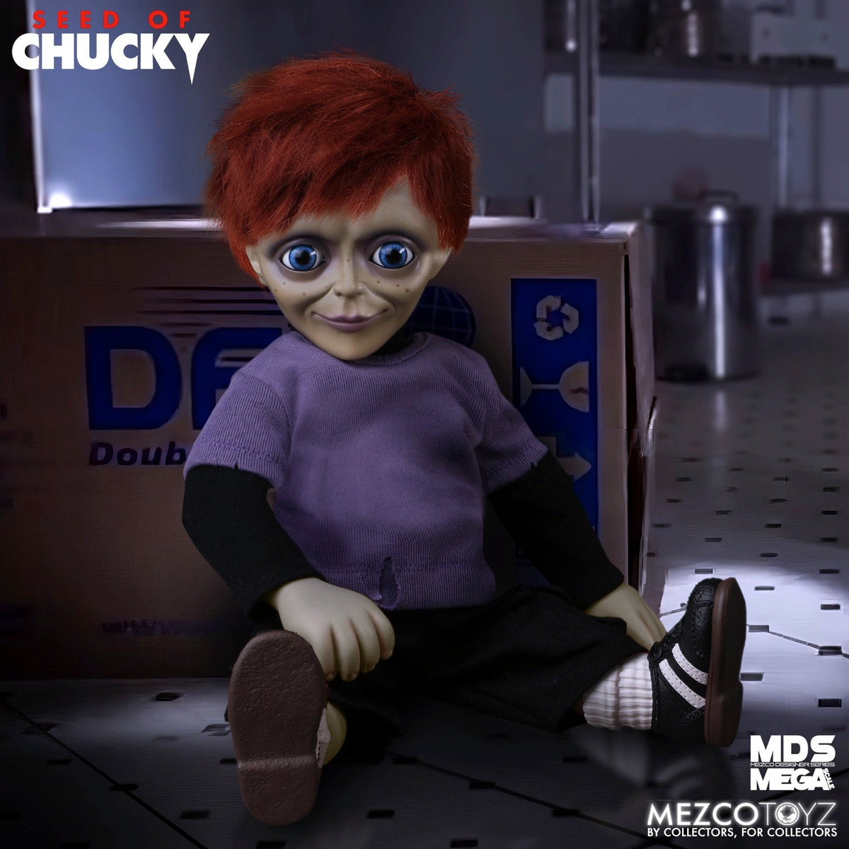 Seed of Chucky – Glen MDS Mega Scale Figure with Sound Collectible Figure - Tophatter Daily Deals