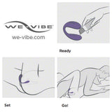 We-Vibe Chorus Couples Vibrator in Blue Couples Vibrator - Tophatter Daily Deals
