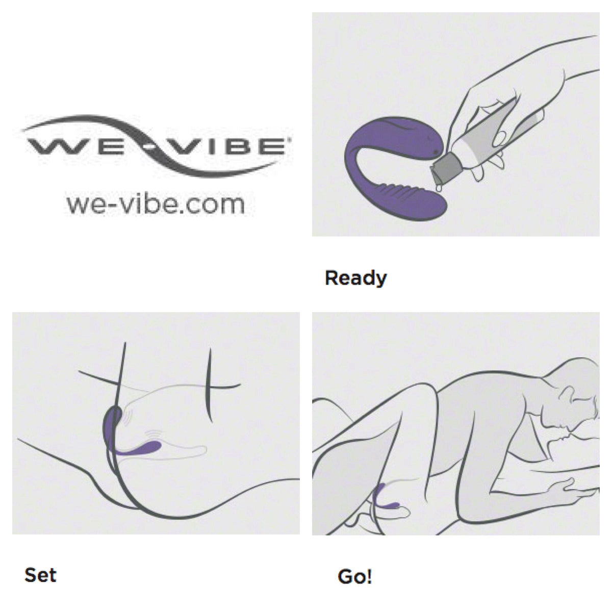 We-Vibe Chorus Couples Vibrator in Pink Couples Vibrator - Tophatter Daily Deals