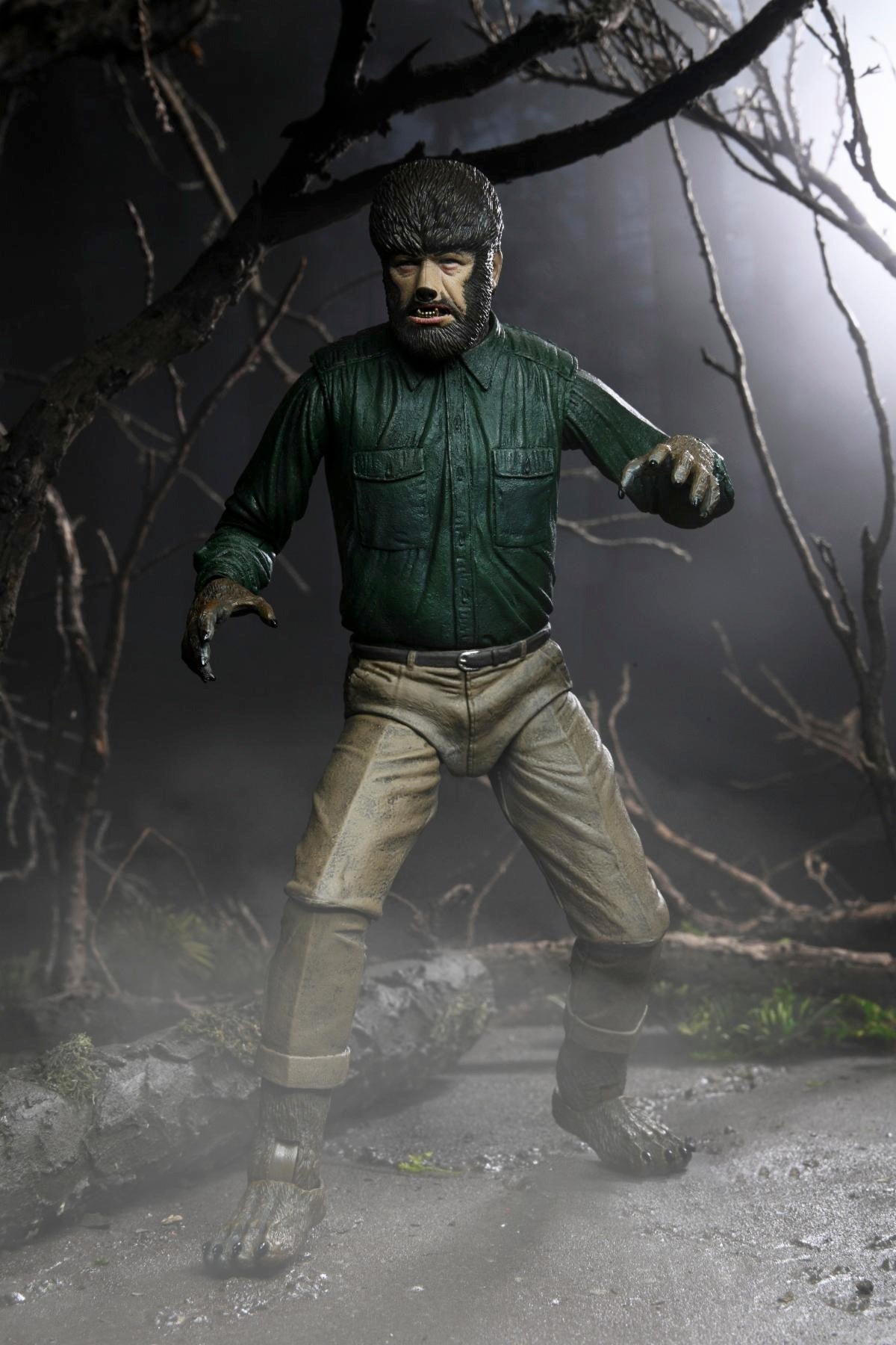 The Wolf Man (Colour) – Universal Monsters Ultimate Wolf Man Action Figure Action Figure - Tophatter Daily Deals