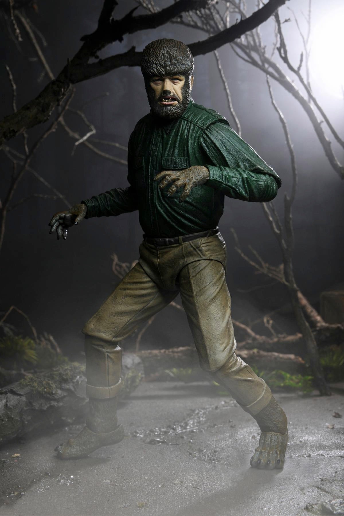 The Wolf Man (Colour) – Universal Monsters Ultimate Wolf Man Action Figure Action Figure - Tophatter Daily Deals