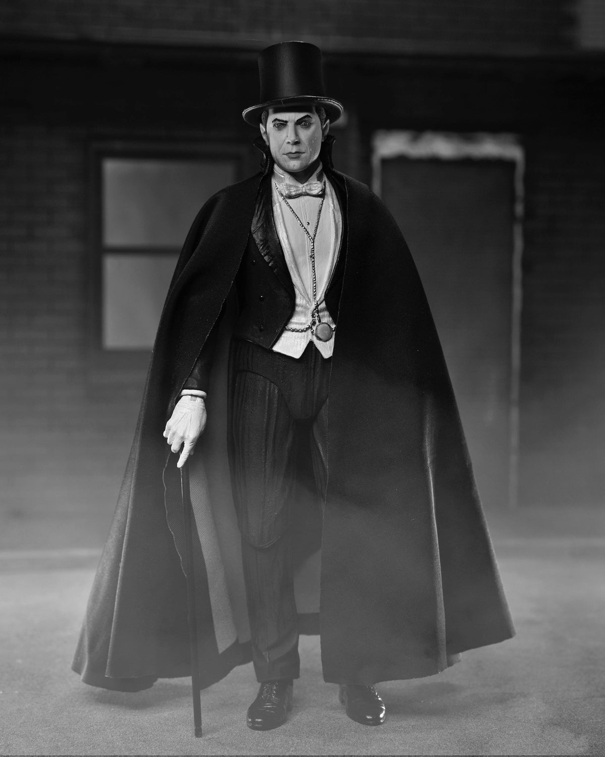 Universal Monsters – Ultimate Dracula (Carfax Abbey) Black & White Action Figure Action Figure - Tophatter Daily Deals