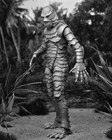 Universal Monsters – Ultimate Creature from the Black Lagoon (Black & White) Action Figure Action Figure - Tophatter Daily Deals