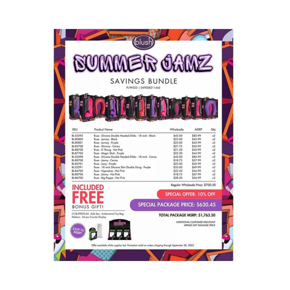 Blush Summer Jamz Savings Bundle - Tophatter Daily Deals