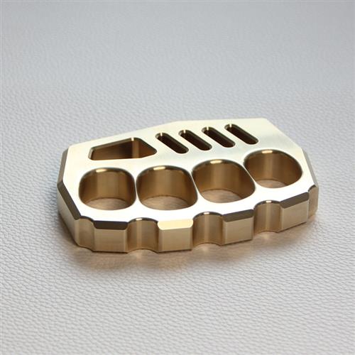 Brass Knuckle Pea Ring EDC Self Defense Tool - Tophatter Daily Deals