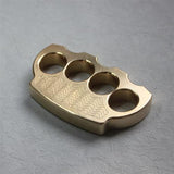 Brass knuckle ring EDC self-defense weapon - Tophatter Daily Deals