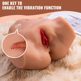 Tracy - 6.38lbs Vibrating Ass Realistic Butt Coffee Color Masturbators - Tophatter Daily Deals