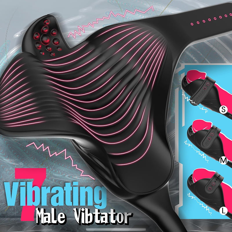 Acmejoy – Thrusting & Vibrating Glans Trainer for Intense Penis and Anal Stimulation Anal Toys - Tophatter Daily Deals
