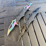 Batman Knife Twin 2 Blade Folding Knife - Tophatter Daily Deals