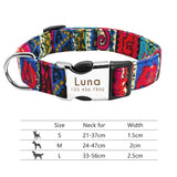 Adjustable Nylon Dog Collar Personalized Dogs Cat ID 013Rose 7 - Tophatter Daily Deals