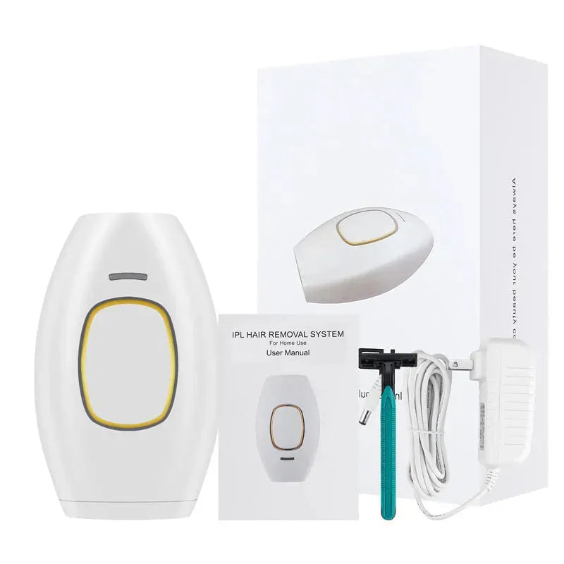 TechNebula™ Laser Hair Removal Device TechNebula™ WHITE Laser Hair Removal Devices - Tophatter Daily Deals
