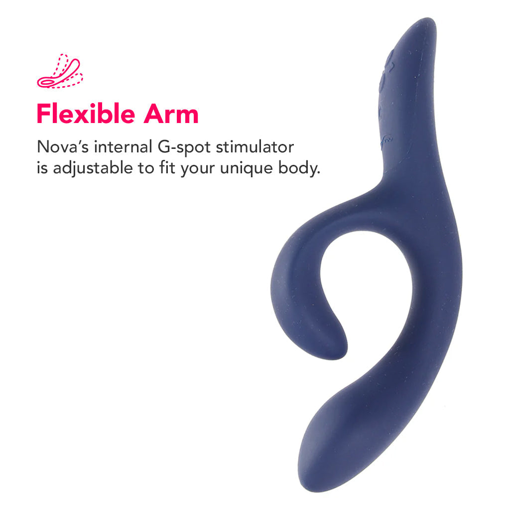 We-Vibe Nova 2 Rabbit Vibe in Midnight Blue Vibrators > Rabbit Vibrators - Tophatter Daily Deals
