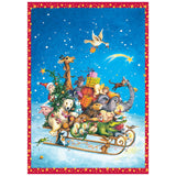 Whizzing Through The Snow Christmas Advent Calendar Traditional Advent Calendar Advent Calendar - Tophatter Daily Deals