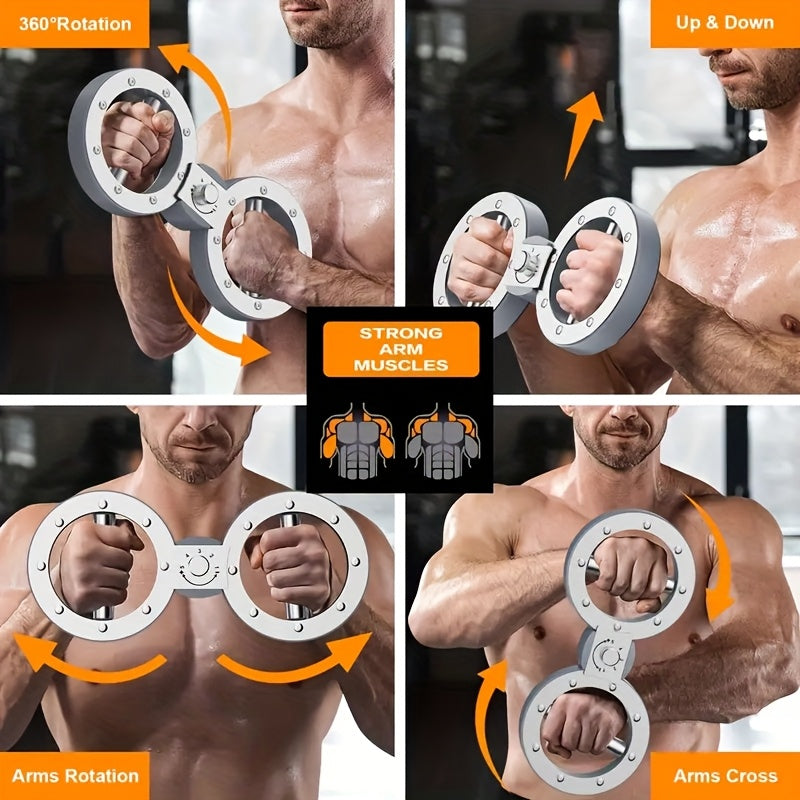 Speed Arm Stainless Steel Machine Forearm Fitness - Tophatter Daily Deals
