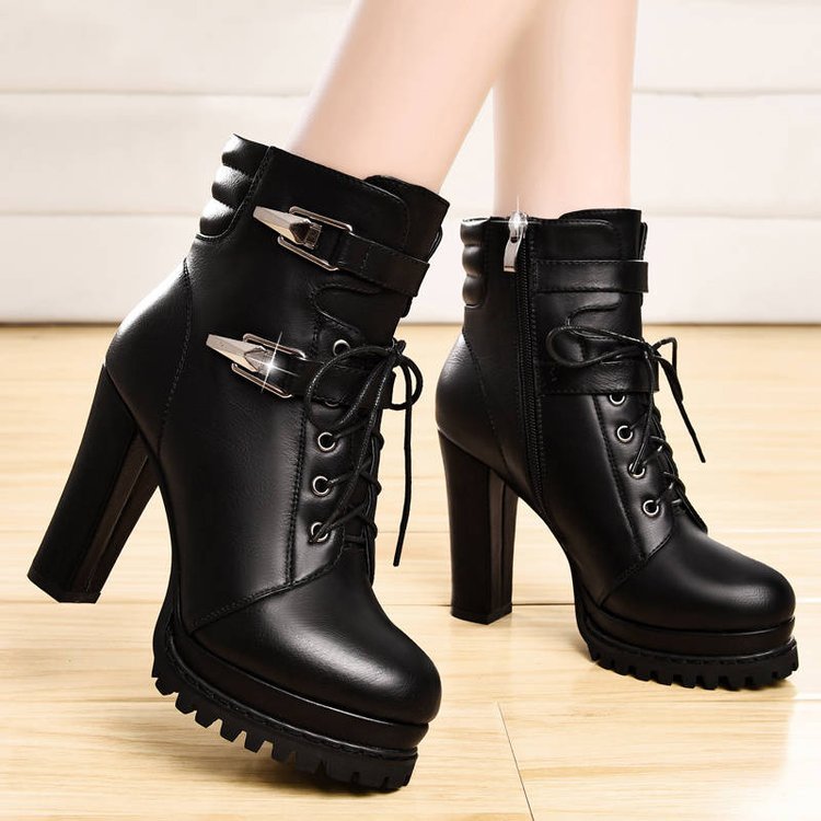 British Style High Heel Women Shoes 0 - Tophatter Daily Deals