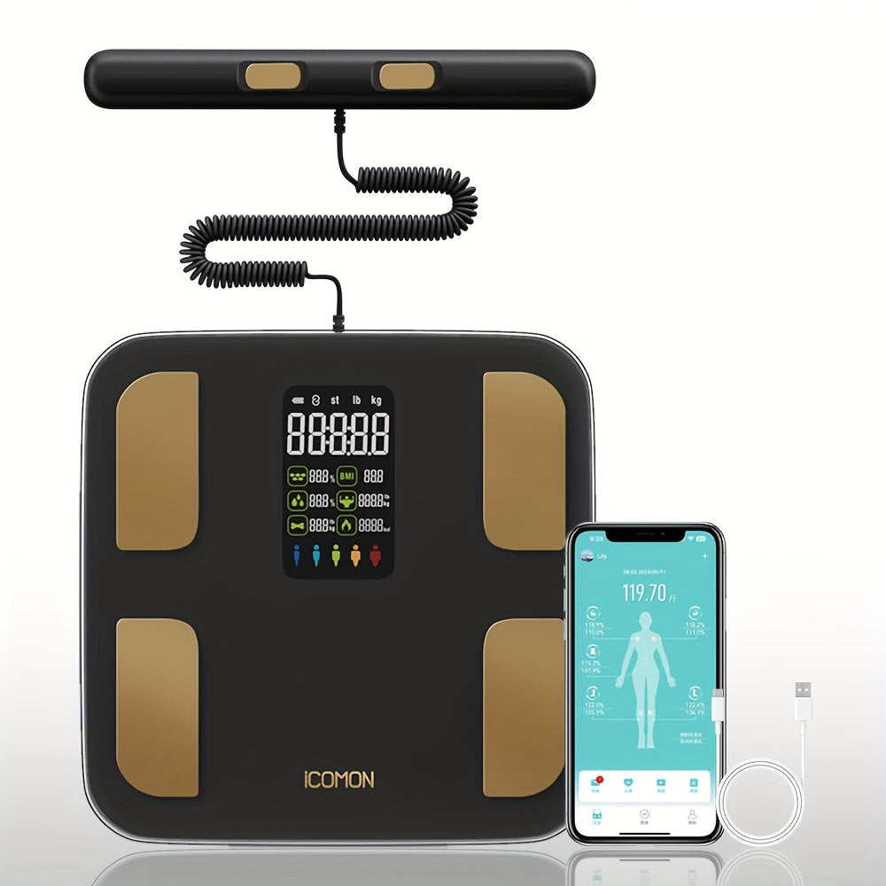 Wireless Smart Body Scale with LED Display Kitchen Appliances - Tophatter Daily Deals