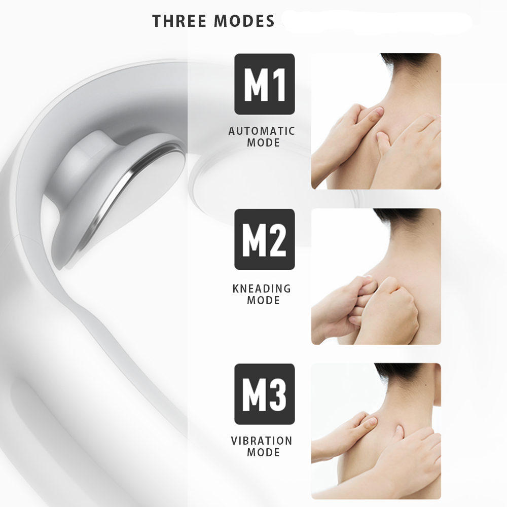 Pulse & Heat Intelligent Neck Massager Health & Wellness - Tophatter Daily Deals