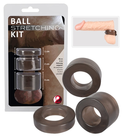 Ball Stretching Kit – Set of 3 Rings for Scrotum Stretching > Sex Toys For Men > Ball Stretchers - Tophatter Daily Deals