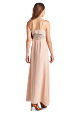 Women's Sleeveless Maxi Tank Dress with Lace Front & Back Detail Dresses / Maxi - Tophatter Daily Deals