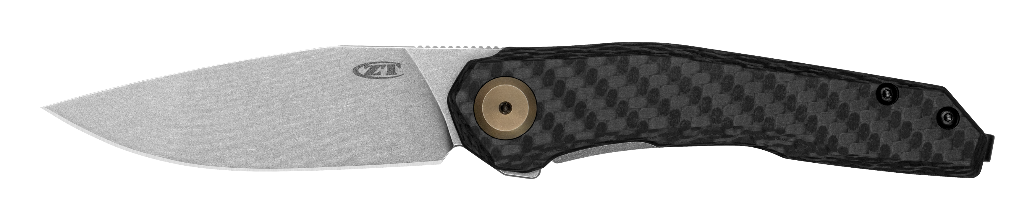 Zero Tolerance 0545 - CPM-MagnaCut Steel - Carbon Fiber & Titanium Handle Knives - Tophatter Daily Deals