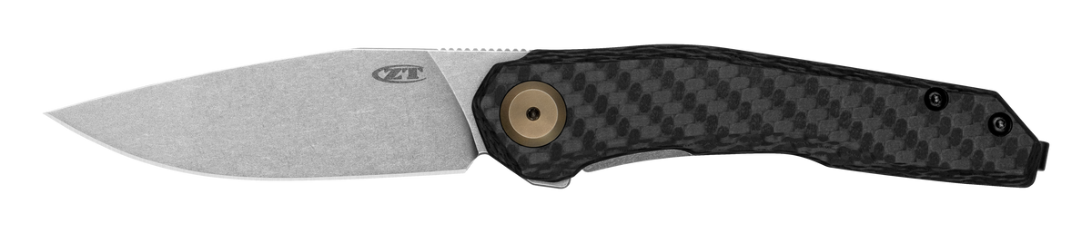 Zero Tolerance 0545 - CPM-MagnaCut Steel - Carbon Fiber & Titanium Handle Knives - Tophatter Daily Deals