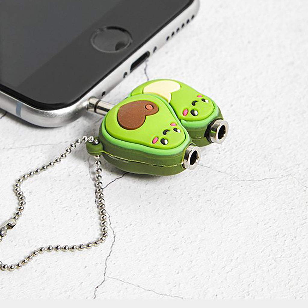 Me & You Audio Splitter - AVACADO Mobile accesories - Tophatter Daily Deals